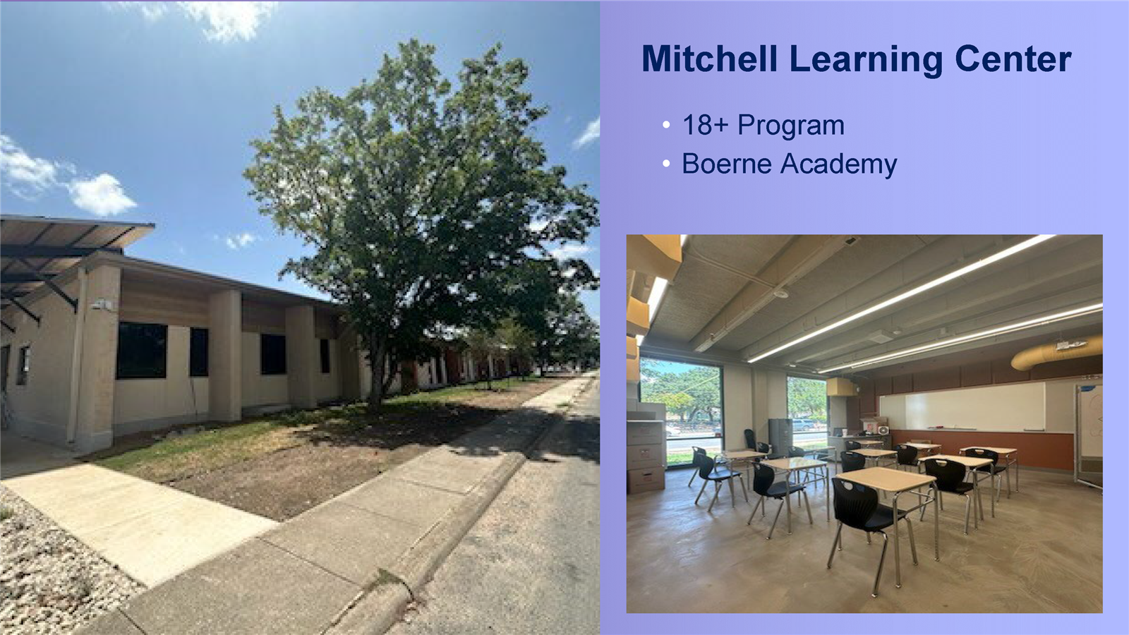 Mitchell Learning Center Progress Update 08.24